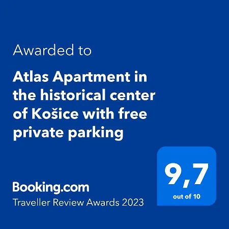 Atlas In The Historical Center Of With Free Private Parking * Kosice